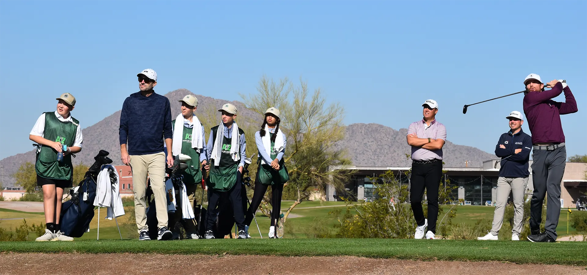 In Front of the Camera with AZ Caddie and Leadership Academy