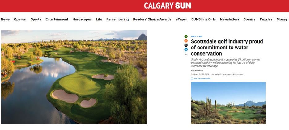 From the Calgary Sun to the Valley of the Sun