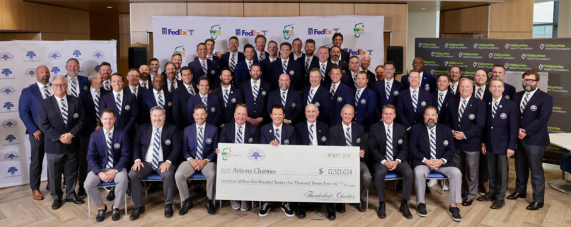 Golf gives to charity like no other sport